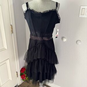Black short dress size 18W